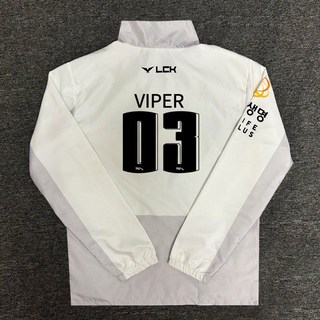 2025 피넛 제우스 바이퍼 hle 유니폼 바람막이 점퍼 재킷