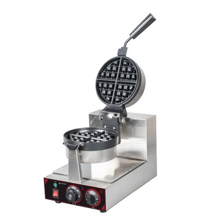 【平安】Hana Bisho花菱 3cm 商業用營業用可旋轉鬆餅機 全不鏽鋼, HWM-1200