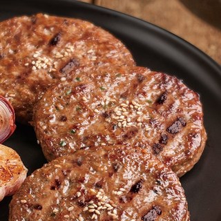 [유별난] 육즙이 살아있는 대용량 국내산 떡갈비 너비아니 1kg, 1개