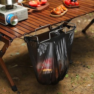 차박용품 비닐봉투 거치대 차박 봉투걸이 휴대용 휴지통 캠핑 쓰레기통, 없음