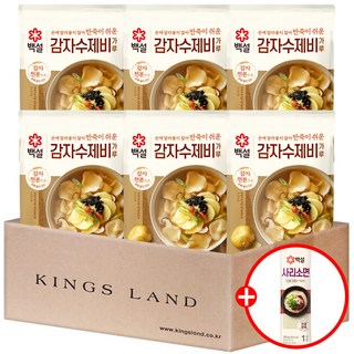 백설감자수제비가루500g+백설사리소면100g증정, 500g, 1개