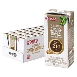 36 Soy Milk 核桃杏仁高鈣Plus豆漿, 24入, 190ml