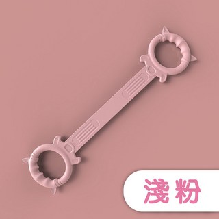 拉力帶 拉力繩 8字拉力繩 彈力繩 拉力器 彈力帶 瑜珈繩 瑜珈帶 健身拉力繩 30磅升級加厚, 粉色, 1個