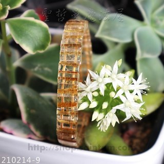 頂級鈦晶手排 210214-9 手鍊, 1個