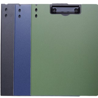 베스트비비 A4 클립 보드 파일 고급 덮개형, 3개, 블랙+네이비+그린