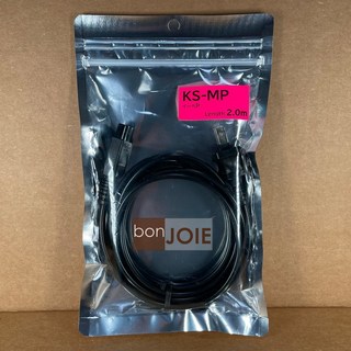 Kojo 光城精工 KS-MP 八字電源線 2.0m 日本製, 1個