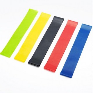 스쿼트 탄력 밴드 운동용 요가 힙업 홈트레이닝 필수템 루프 라텍스 기구 헬스 필라테스, 5_옐로우500x50x0.7mm