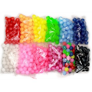 라온 무지탁구공 로고없는 공예용 행사용 탁구공 벌크 만들기, 1개, 100개입, 오렌지