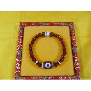 林家佛教文物處 兩眼天珠手鍊 增進人緣 守護愛情 家庭和睦 開運 佛教加持