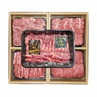 투뿔 한우 선물세트 소고기 한우 등심 세트 설날 답례품 명절선물, I 등심.등심.불고기.불고기 각300g