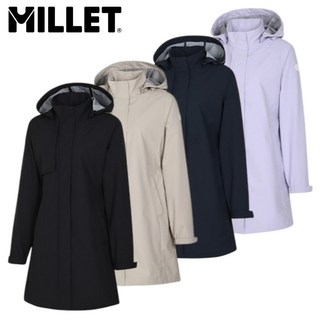 [매장발송] 밀레 여성 바람막이 자켓 방수 방풍 후드 봄 가을 등산 골프 낚시 작업 캠핑 이월상품