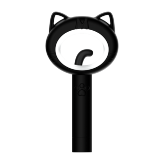 미야오 공식 응원봉 MEOVV OFFICIAL LIGHT STICK / 미개봉/새상품/ 포토카드 포함, 블랙, 미개봉 새상품 포토카드 포함