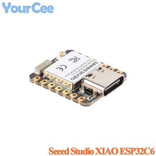 10pcs/1pc Seeed Studio XIAO ESP32C3 BLE WIFI 무선 개발 보드 모듈 ESP32 ESP32 C3 Arduino ESP32C6 초소형 MCU 4MB, 2pcs, XIAO ESP32C6, 2개
