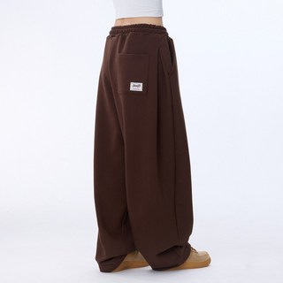 커브드 핀턱 벌룬 스웨트팬츠 YLP-602