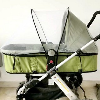 嬰兒手推車蚊帳紗網-無拉鍊式-黑色(新款), 1個, 推車蚊帳紗網-無拉鍊式-黑色(新款)