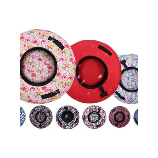 성인 겸용 두꺼운 썰매 튜브 / 내구성 에어 스키장 눈썰매, 1개, 120 더블 플레이어 슬라럼 프로페셔널