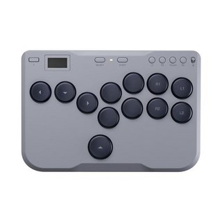 Haute42 미니 스틱리스 컨트롤러 히트박스 레버리스 아케이드 컨트롤러 PC PS4 PS5 스위치 격투 게임, 02 P12 PRO, 1개