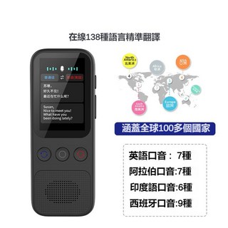 店鋪精選 智能離線翻譯機 隨身旅遊實時多語言拍照同聲互譯翻譯 雙向即時口譯機 多語種翻譯器 智能翻譯, 2.0迷你屏幕+4G+在線翻譯+無拍照