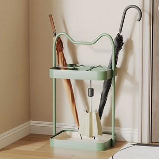 몰린 미드센츄리 카페우산꽂이 철제우산꽂이, 1개, 그린