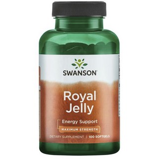 Swanson 斯旺森 蜂王乳軟膠囊, 100顆, 1罐