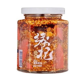 緣杞 摯心辛福五仁辣麻果油 香辣拌麵好滋味 純素, 1個, 250ml