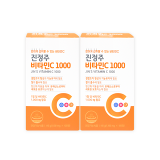 진정주 비타C1000 1100mg, 100정, 2개