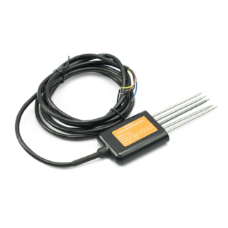 DFROBOT 스마트 농업용 RS485 4 in 1 토양 수분 온도 pH 및 EC 센서 (SEN0604), 1개