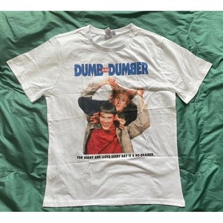 Dumb and Dumber 阿呆與阿瓜 短袖T恤 L尺寸 華納兄弟100週年紀念