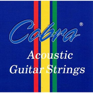 통기타 줄 세트 포크기타 줄세트 어쿠스틱줄/선/현 세트 코브라 80/20 012L, 1개