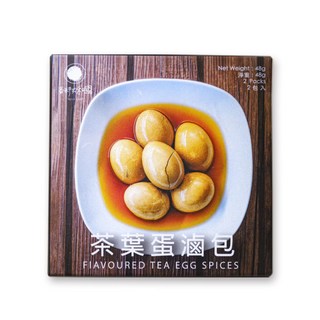 香料共和國 茶葉蛋滷包 (2入/盒) 天然香料 輕鬆滷製道地風味茶葉蛋, 1個, 48g