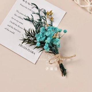 幹花墻面裝飾牆上掛件，高級感真花鬆果樹枝植物標本，背景牆墻飾貼墻, F-08