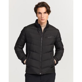 닥스 골프 25FW ONLINE EXCLUSIVE 블랙 퀼팅 스탠드넥 다운 점퍼 JU5D903BK 512932