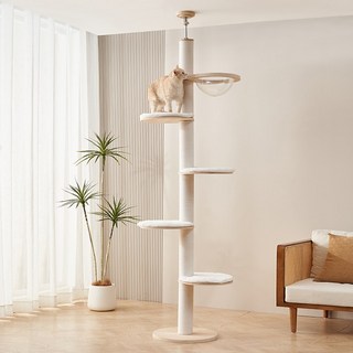 펫인 대형 심플 원목 캣폴