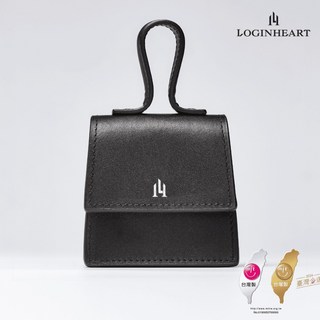 LOGINHEART 迷你配方包(經典質感黑) 科技精品小廢包/MIT微笑標章認證/個性化行動支付/專利微晶片模組技術, 1個