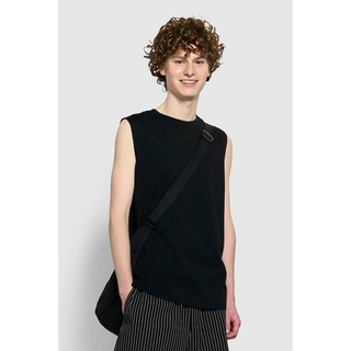 [JAJU/자주] 남 퀵드라이 머슬 민소매 티셔츠_블랙