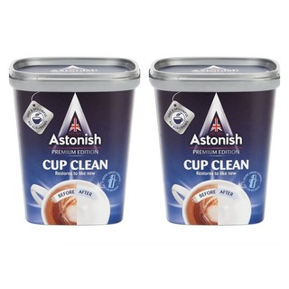 Astonish 아스토니쉬 컵 클린 세정제 350g 2팩, 2개