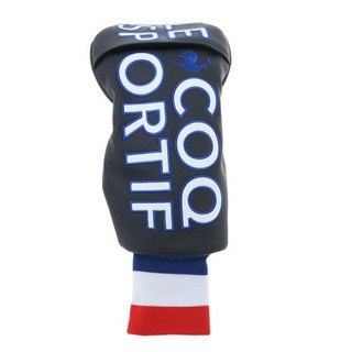 Le Coq Sportif Golf 公雞1號開球木桿套（男女通用）高爾夫球桿保護套, 1個, 軍藍色, 軍藍色