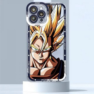 드래곤볼 아이폰 케이스 핸드폰 아이폰용 투명 소프트 케이스 XR 13 미니 12 7 8 14 프로 맥스 11 프로 XS SE 15 DDragons BBalls Z 가