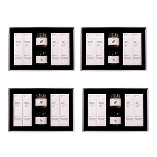 경상북도 양봉명장 자연벌꿀 혼합선물세트 no.5 설 추석 명절 기업선물 x 4세트, 480g