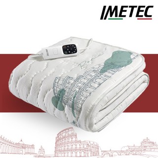 [25년형 신상품] 이메텍 이탈리아 프리미엄 순면 전기요 싱글 IMR-087(1인용/로마), [옵션특가]IMD-015 싱글 1인용
