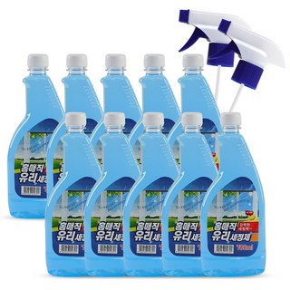 맑은나라 유리세정제 700mlX10개입 리필형, 10개, 700ml