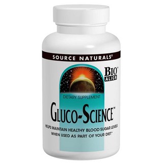 SOURCE NATURALS Gluco-Science硫辛酸綜合維他命保健錠, 90顆, 1罐