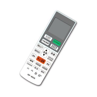 國際牌冷氣專用遙控器, 1個, 國際冷氣遙控器變頻版+4號電池2顆, NP-8026