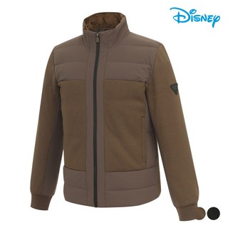 디즈니골프 남성 퀼팅 배색 하이넥 덕다운 경량패딩 점퍼 DP4MJB030 2445133