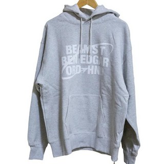 BEAMS Benjamin Edgar Hoodie 連帽衛衣 帽T 重磅 寬鬆 灰白色 L號 現貨在台