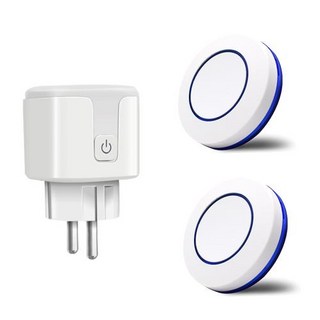 무선 원격 제어 스마트 소켓 전기 플러그 전기 콘센트 조명 램프 스마트 홈 433 Mhz AC220V 15A EV1527 코드, 02 1 P 2B, 1개