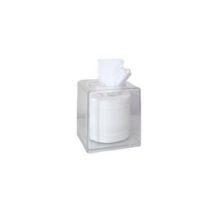 하루생활 아크릴 두루마리 휴지 케이스, 1개, 투명