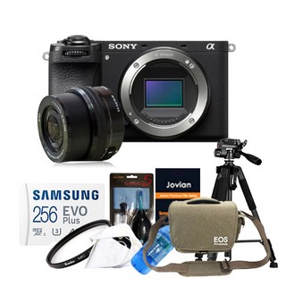 소니 A6700+16-50mm F3.5-5.6+메모리포함 8종 악세사리 패키지/컬스, 256G