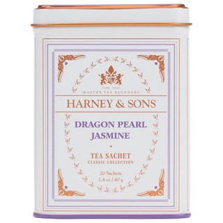 Harney & Sons 드래곤펄 자스민차 20개입1팩, 49.9g, 1개입, 1개