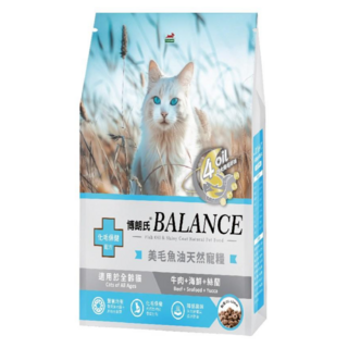 博朗氏 貓糧系列-雞肉鮪魚鱈魚配方-挑嘴貓適用, 1.5kg, 2包, 牛肉+鮪魚+卵磷脂